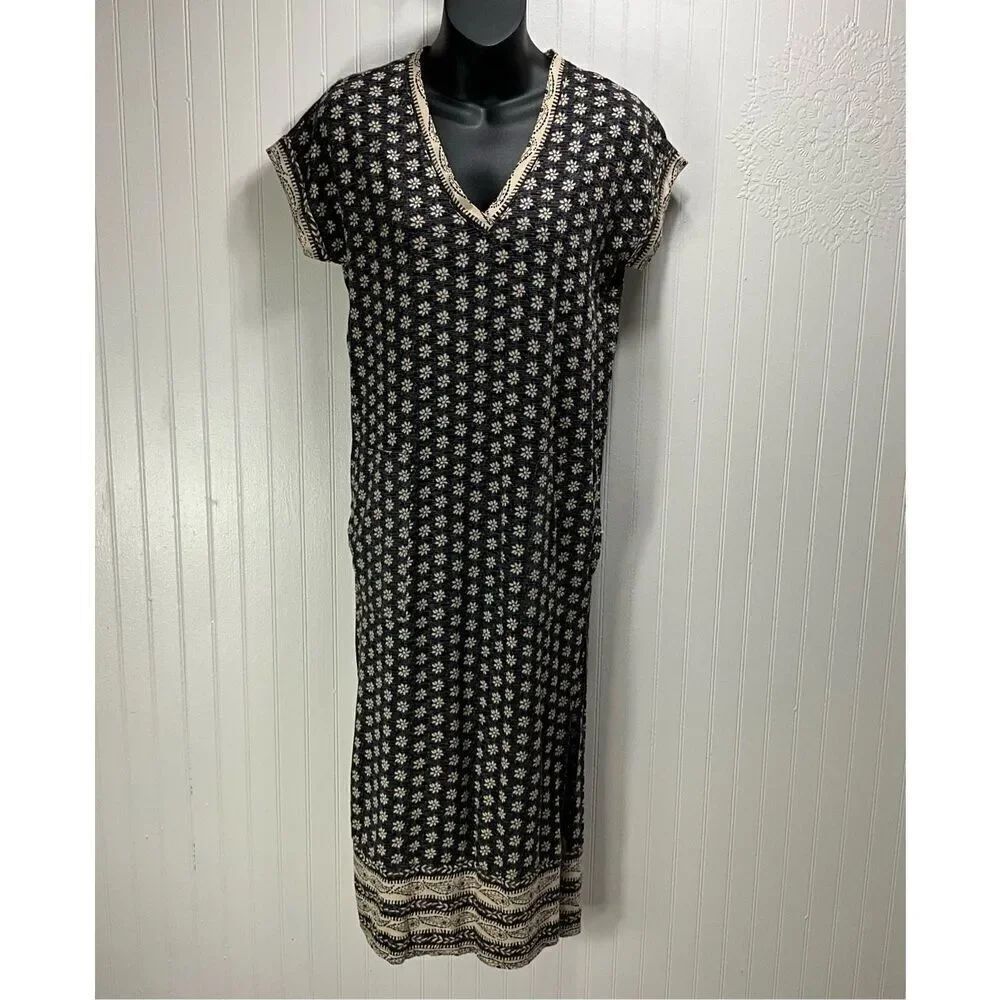 LUCKY BRAND Short Sleeve Dress